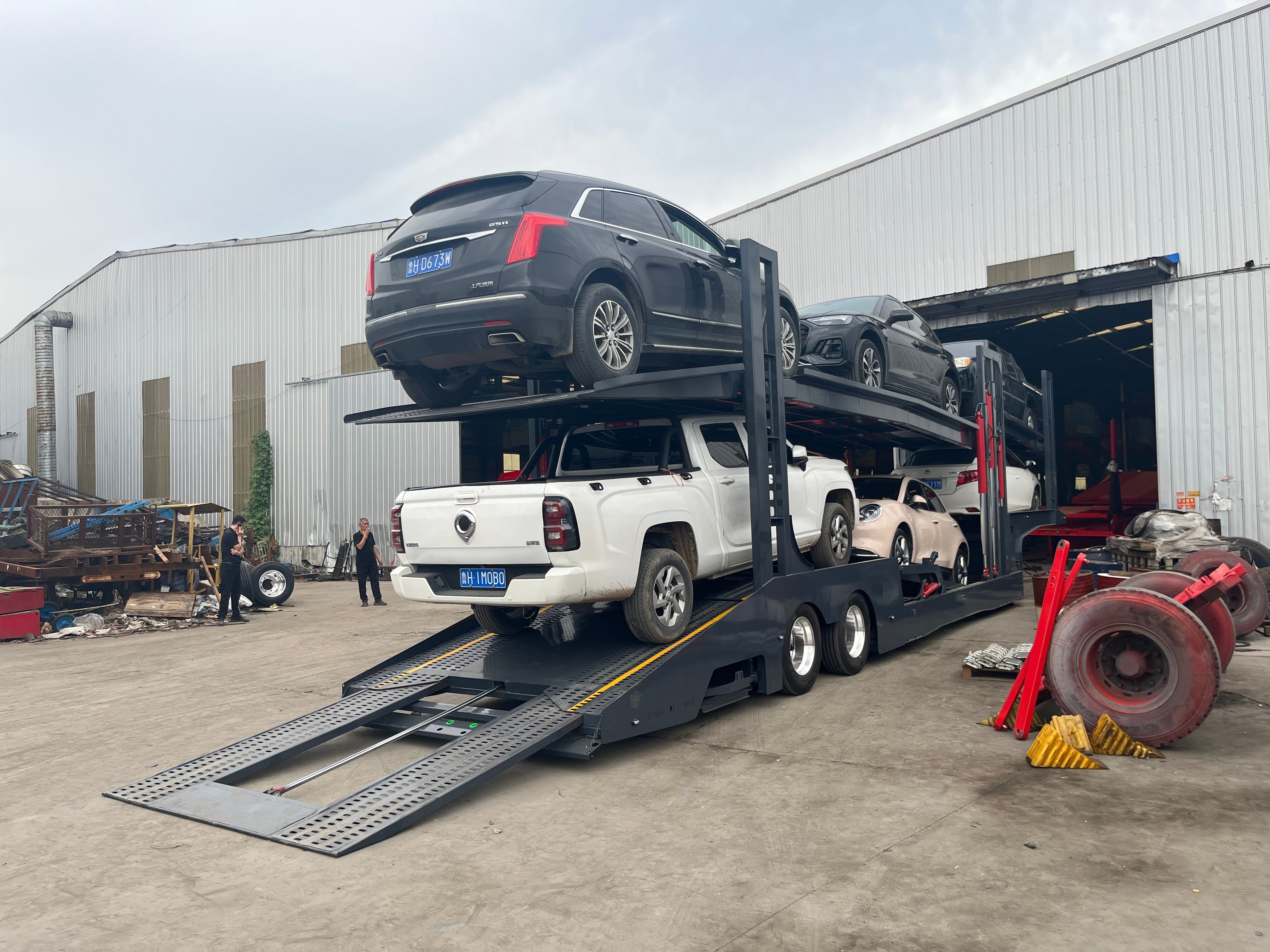 New Australian Car Carrier Trailer Model